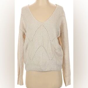 pinque dareen lattice back poinrelle sweater beige S
